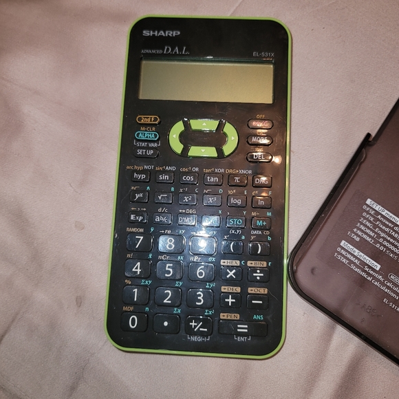 SHARP SCIENTIFIC CALCULATOR - MODEL EL- 531X - Picture 2 of 3